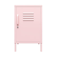 Cache 1 Door Metal Locker End Table