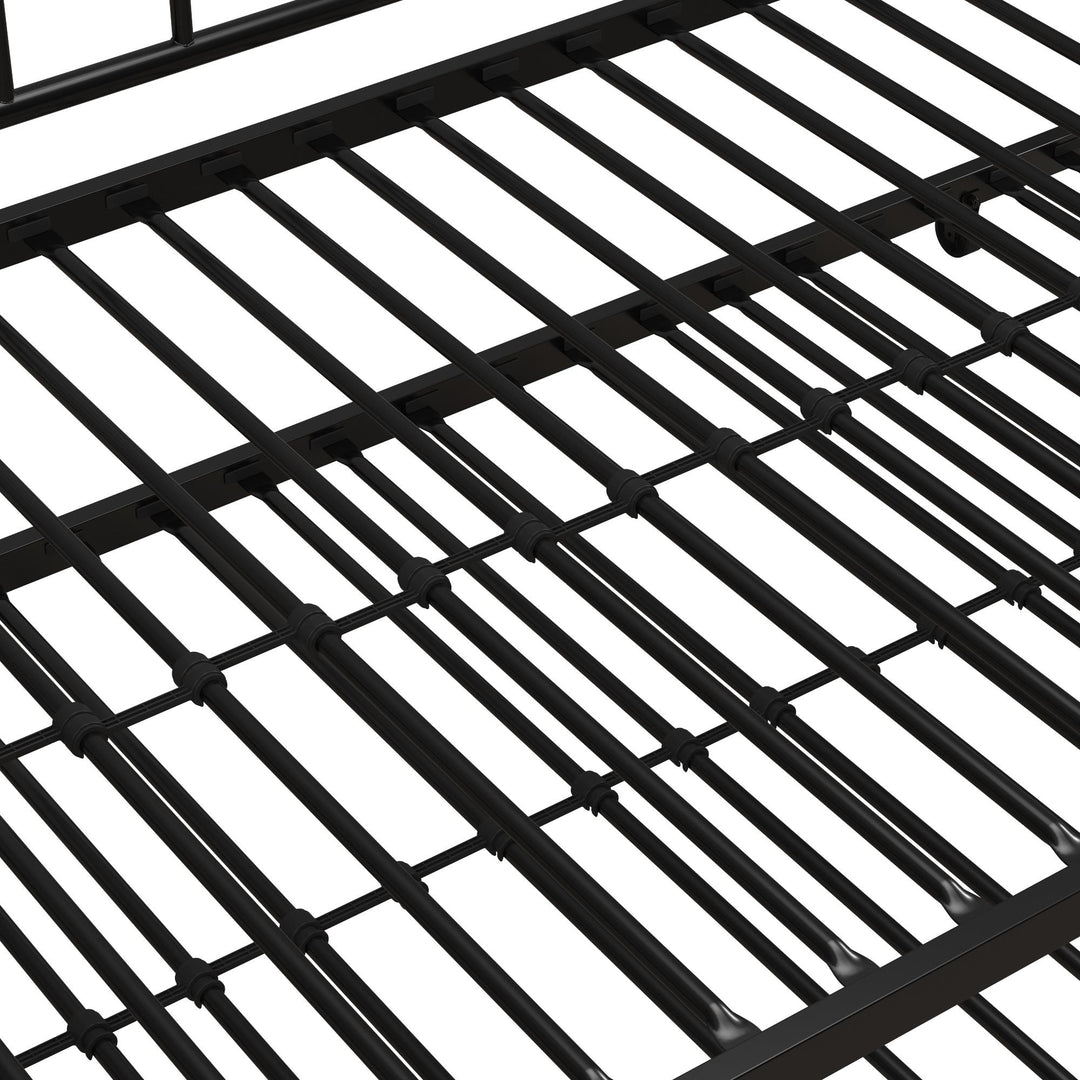 Bushwick Metal Daybed & Trundle - Black - Twin