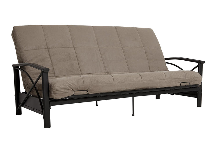 Soren 6 Inch Quilted Microfiber Futon Mattress - Tan - Full
