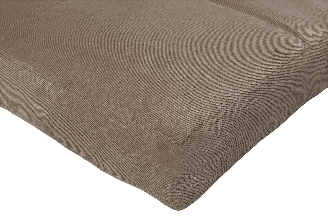 Soren 6 Inch Quilted Microfiber Futon Mattress - Tan - Full