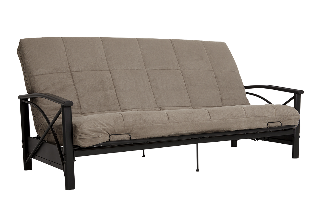 Soren 6 Inch Quilted Microfiber Futon Mattress - Tan - Full