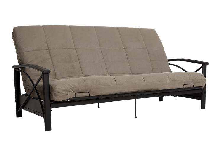 Soren 6 Inch Quilted Microfiber Futon Mattress - Tan - Full