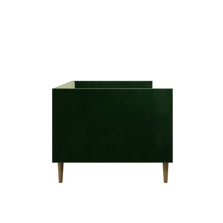 Franklin Mid Century Upholstered Daybed Contemporary Design - Green - Twin