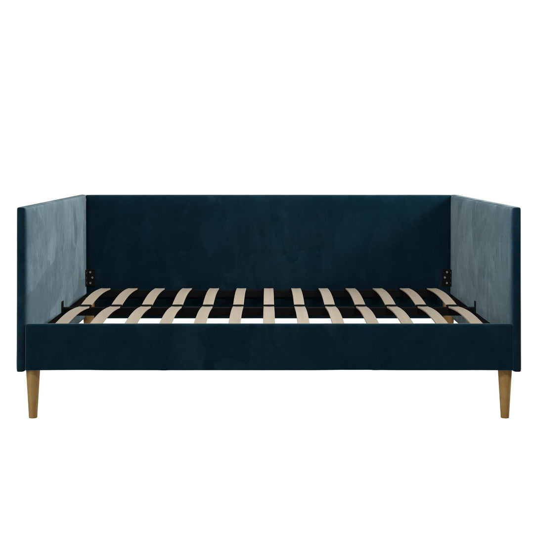 Franklin Mid Century Upholstered Daybed Contemporary Design - Blue - Full