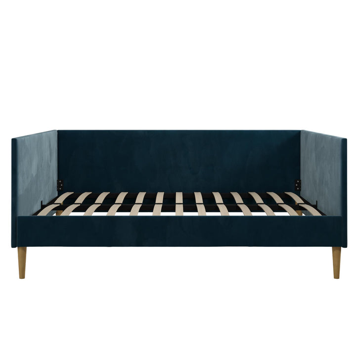 Franklin Mid Century Upholstered Daybed Contemporary Design - Blue - Full
