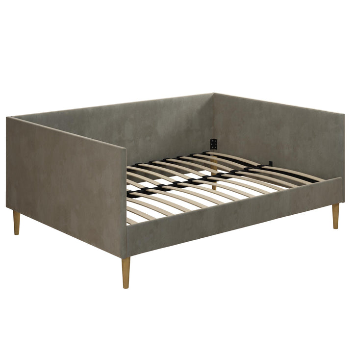 Franklin Mid Century Upholstered Daybed Contemporary Design - Gray - Full