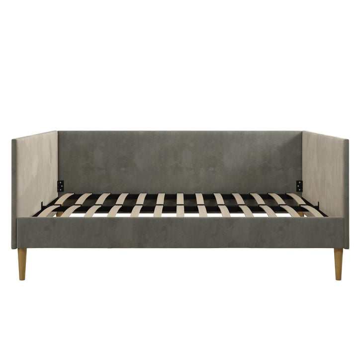 Franklin Mid Century Upholstered Daybed Contemporary Design - Gray - Full