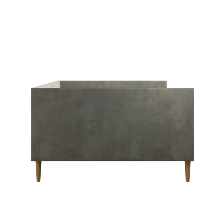 Franklin Mid Century Upholstered Daybed Contemporary Design - Gray - Full