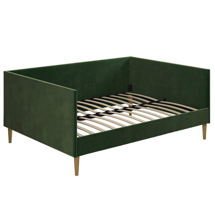 Franklin Mid Century Upholstered Daybed Contemporary Design - Green - Full