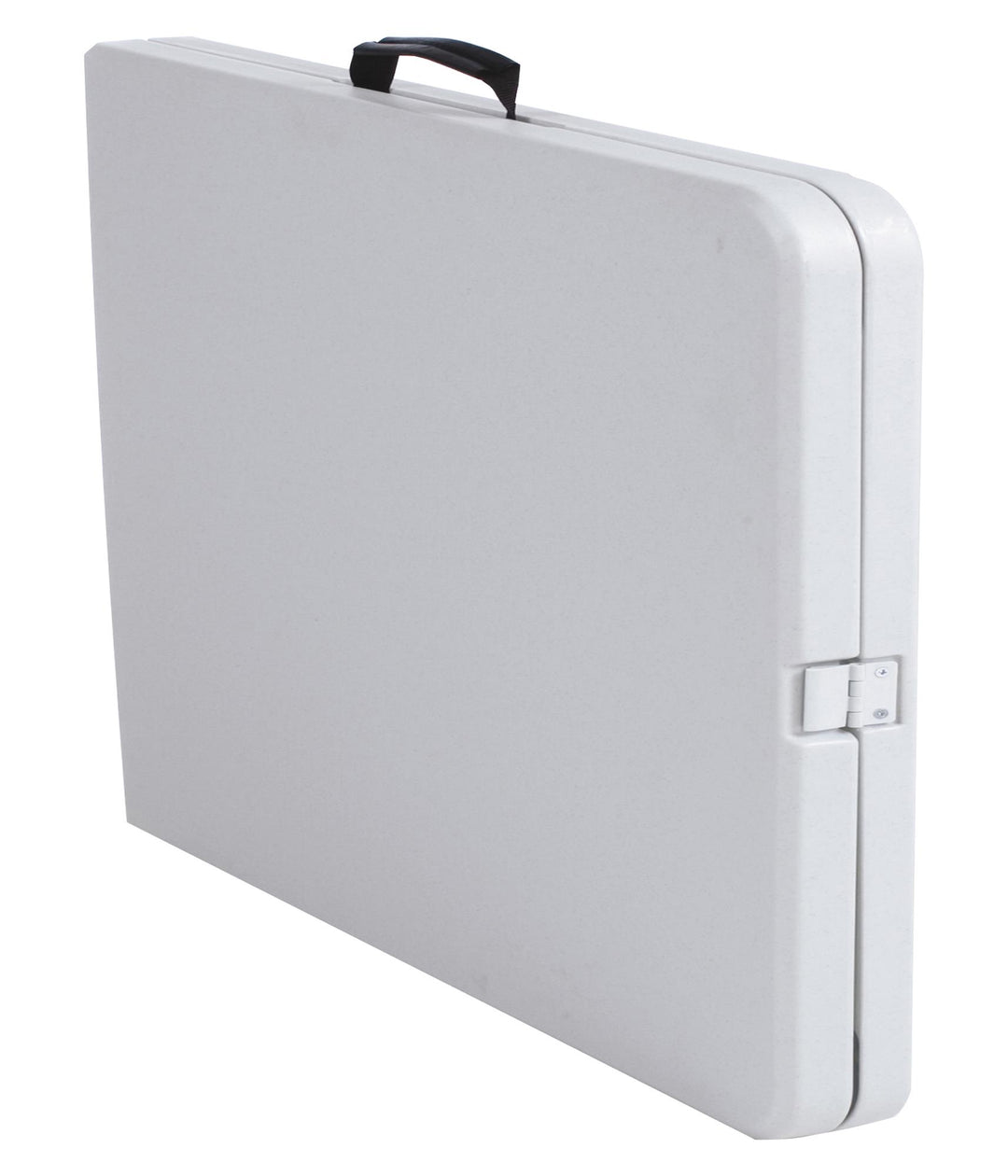 6 ft Fold-in-Half Banquet Folding Table with Handle - White - 6’ FIH