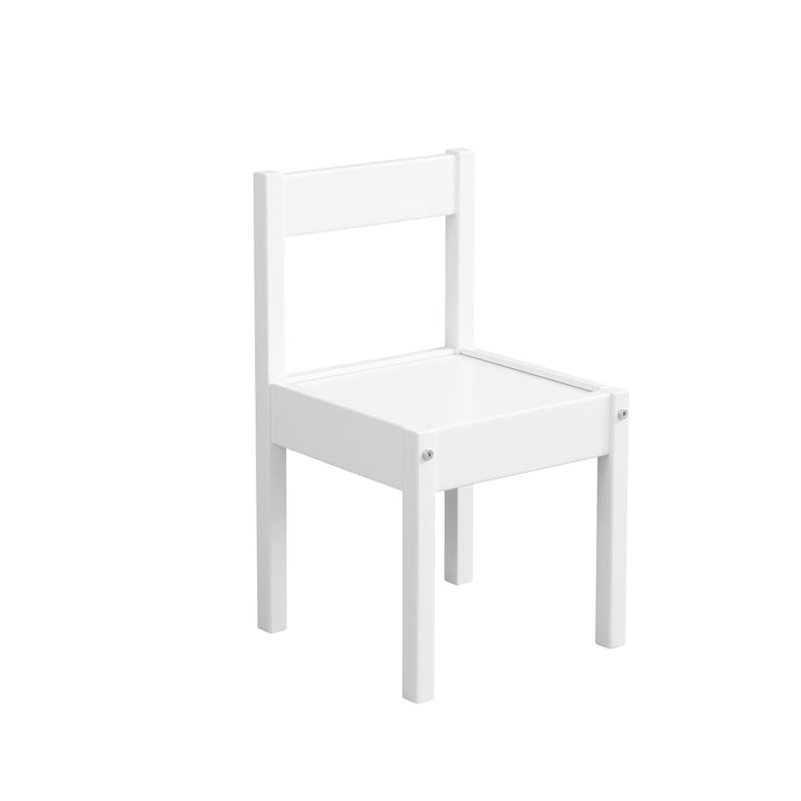 Hunter 3-Piece Kiddy Table and Chair Kids Set - White