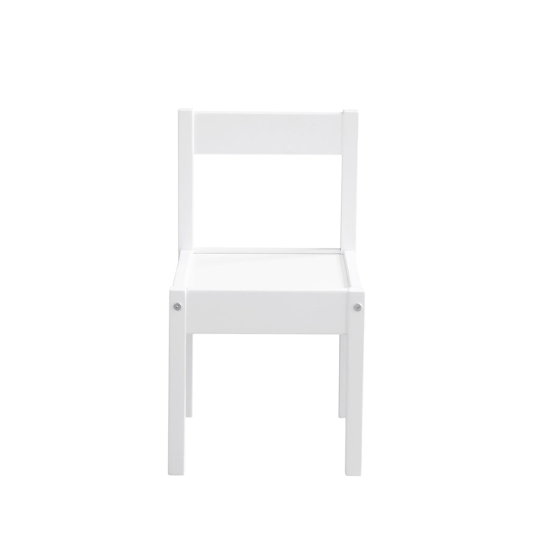 Hunter 3-Piece Kiddy Table and Chair Kids Set - White