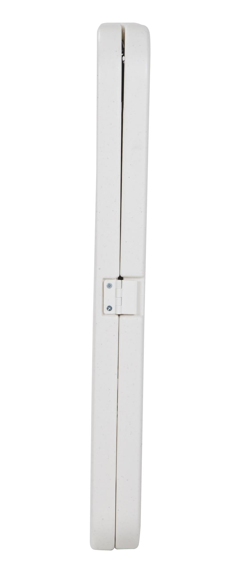 6 ft Fold-in-Half Banquet Folding Table with Handle - White - 6’ FIH