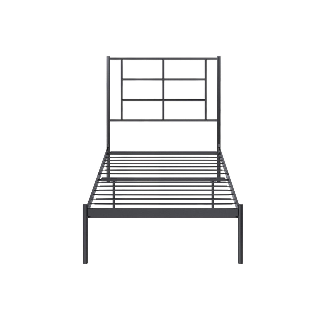 Praxis Metal Bed - Black - Twin