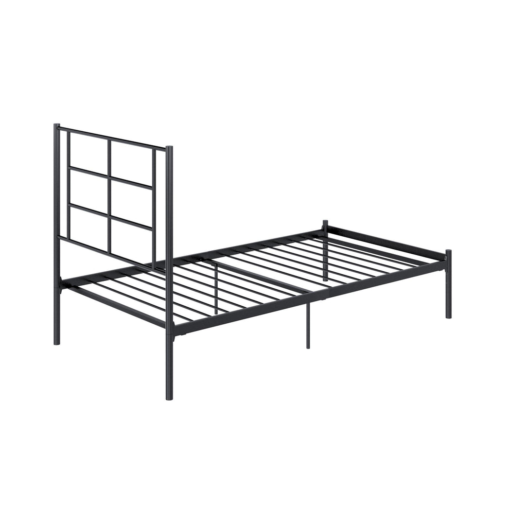 Praxis Metal Bed - Black - Twin