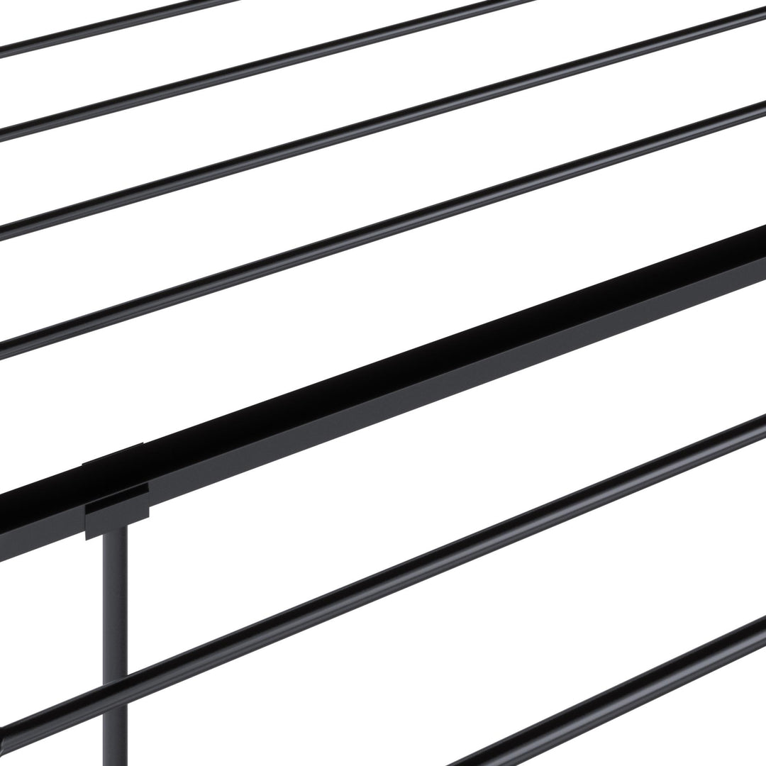 Praxis Metal Bed - Black - Twin