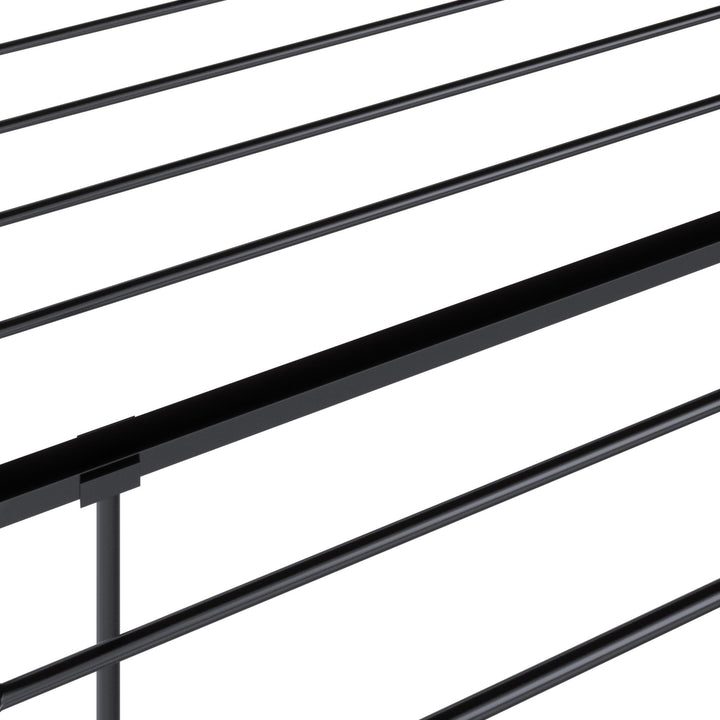 Praxis Metal Bed - Black - Twin