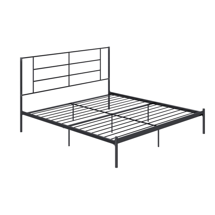 Jensen Metal Bed - Black - King