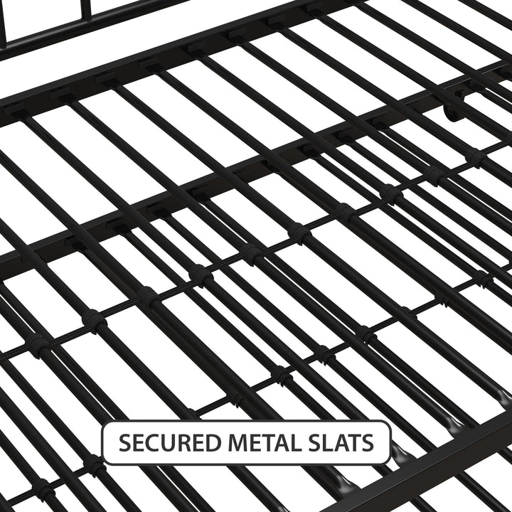 Bushwick Metal Daybed & Trundle - Black - Twin