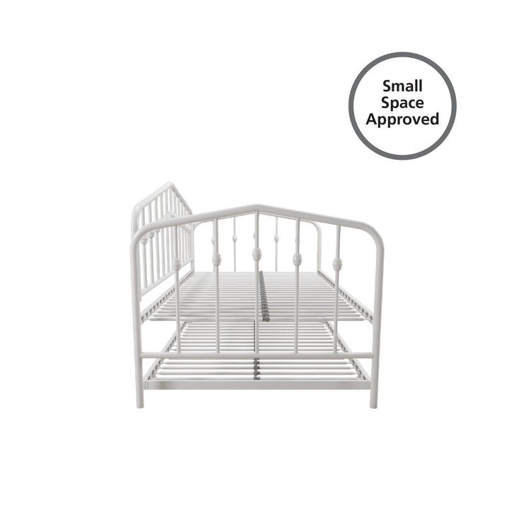 Bushwick Metal Daybed & Trundle - White - Twin
