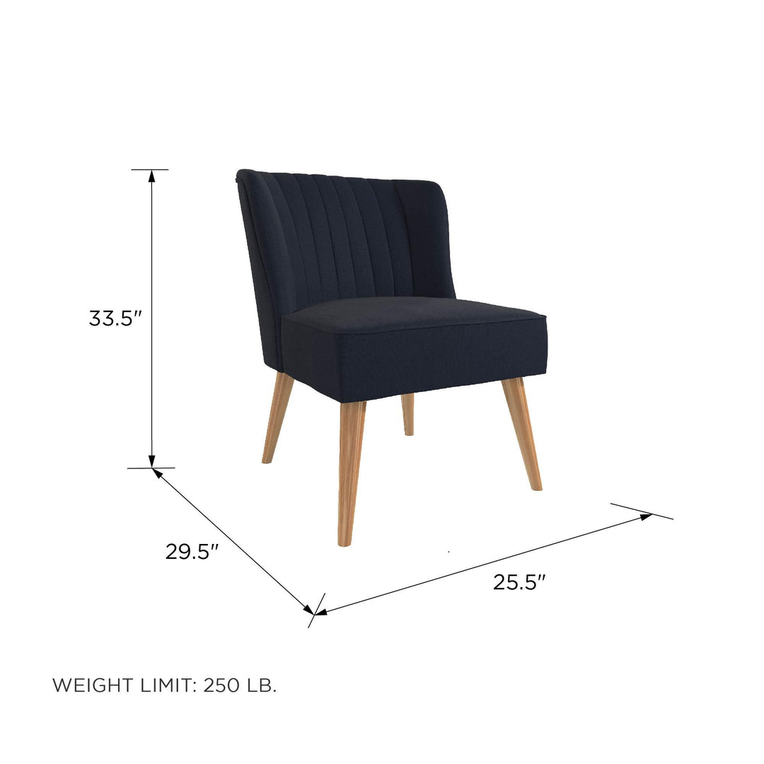 Brittany Accent Chair - Navy
