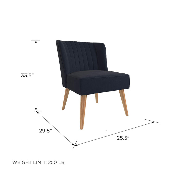 Brittany Accent Chair - Navy