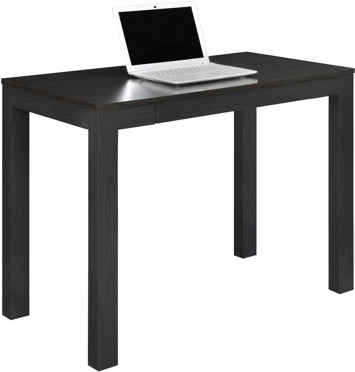 Parsons Minimalistic Desk with Drawer - Espresso