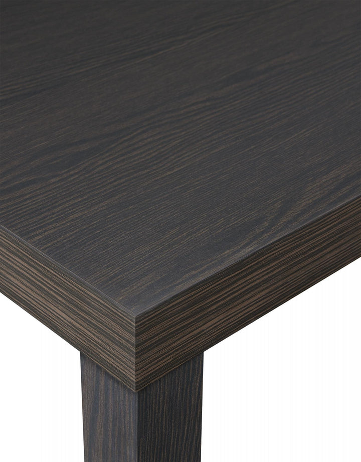 Parsons Double Pedestal Computer Desk -  Espresso