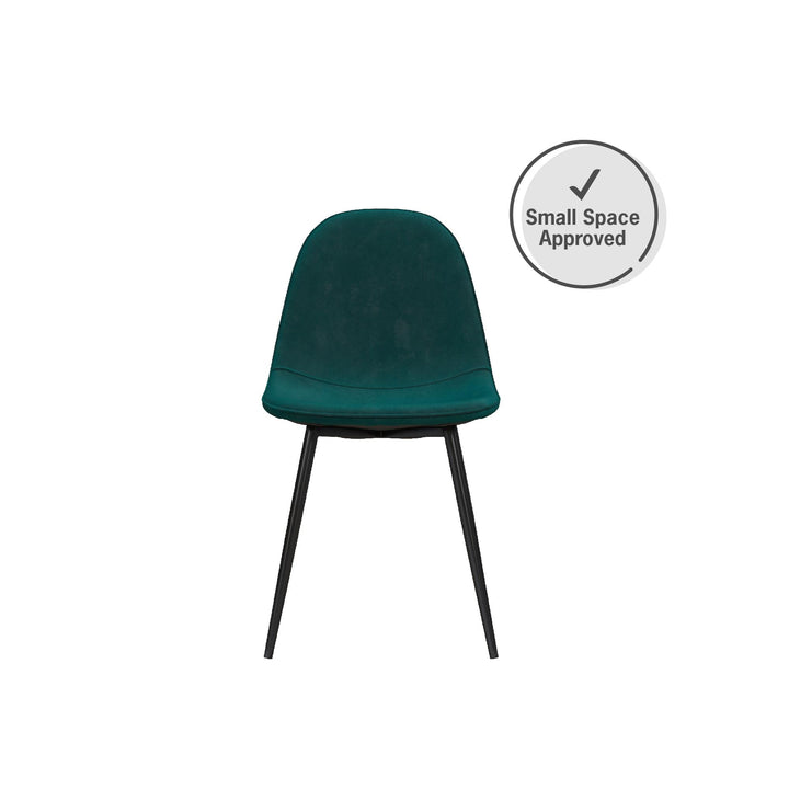 Brandon Upholstered Kitchen Dining Chairs, Set of 4 - Green