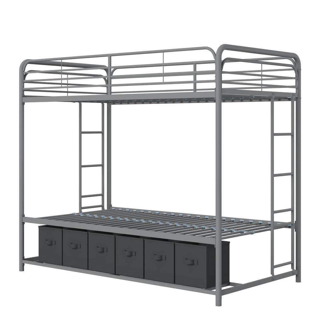 Bedroom furniture with storage benefits -  Silver 