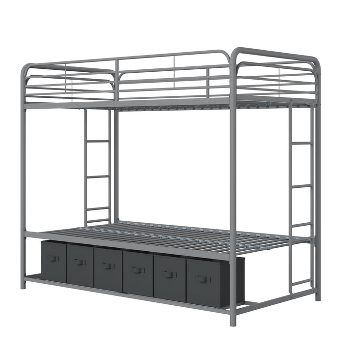 Bedroom furniture with storage benefits -  Silver 