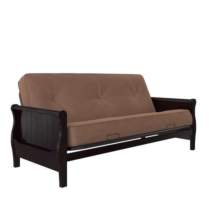 Callen 8 Inch Full Size Poly Filled Futon Mattress - Tan - Full