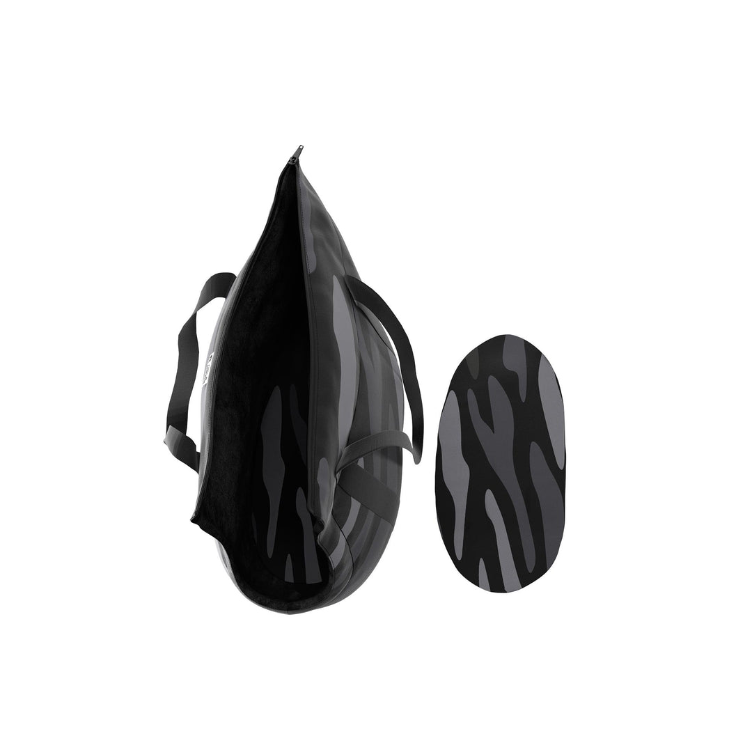 Safety precautions for shoulder strap pet bags -  Black Camouflage