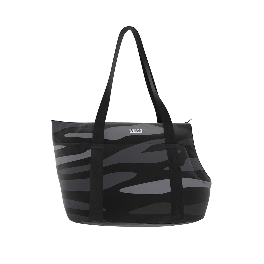 Comfortable pet carrier bags for travel -  Blue Cheetah