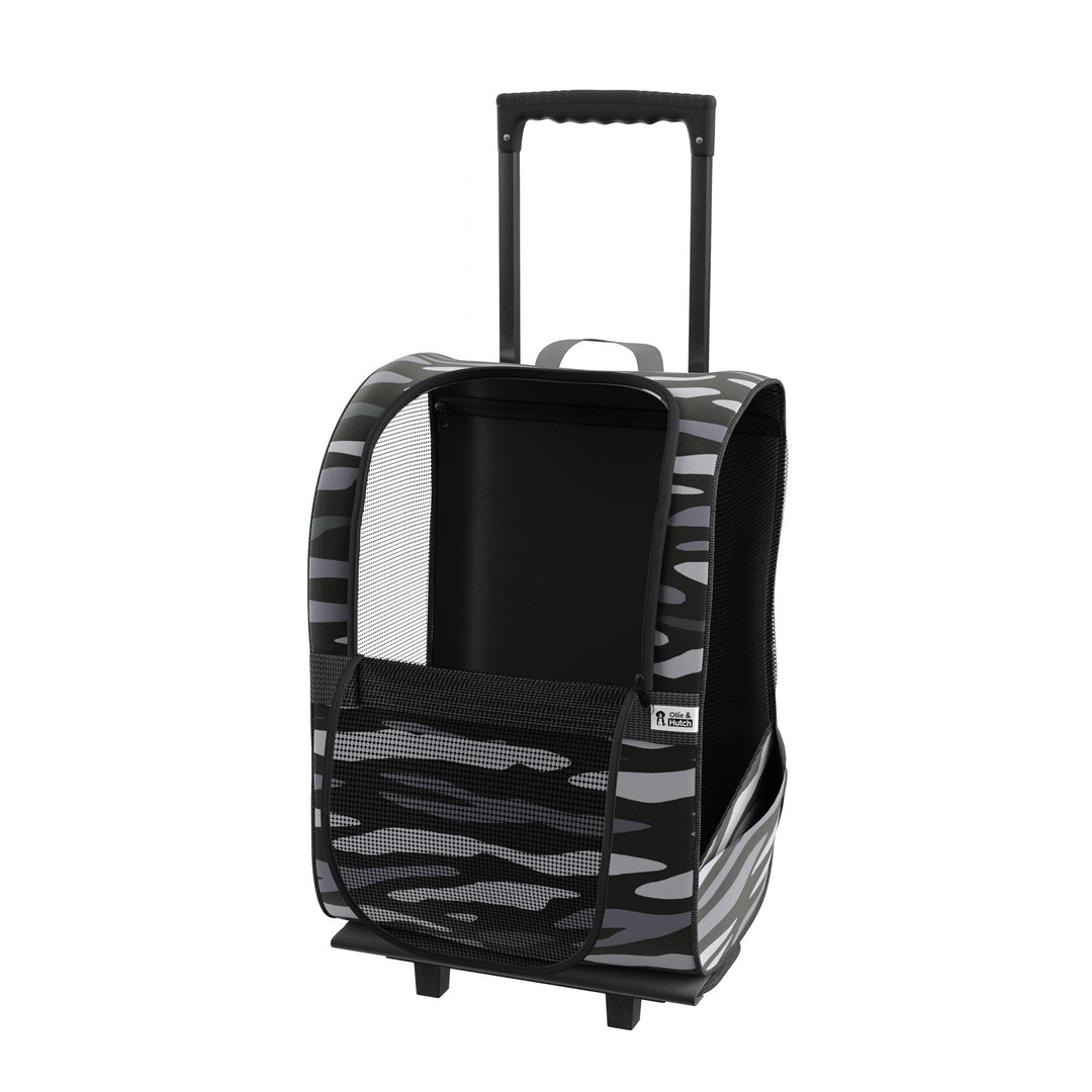 Guide to choosing the right size trolley for pets -  Black Camouflage
