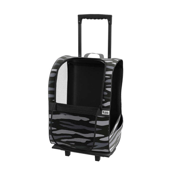 Guide to choosing the right size trolley for pets -  Black Camouflage