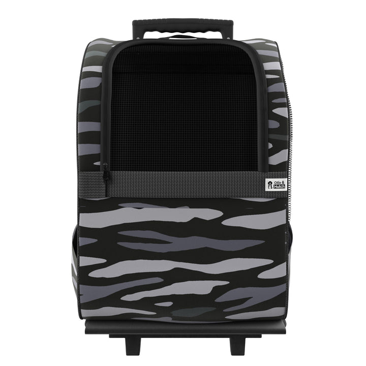 Best trolley-style pet carriers -  Black Camouflage