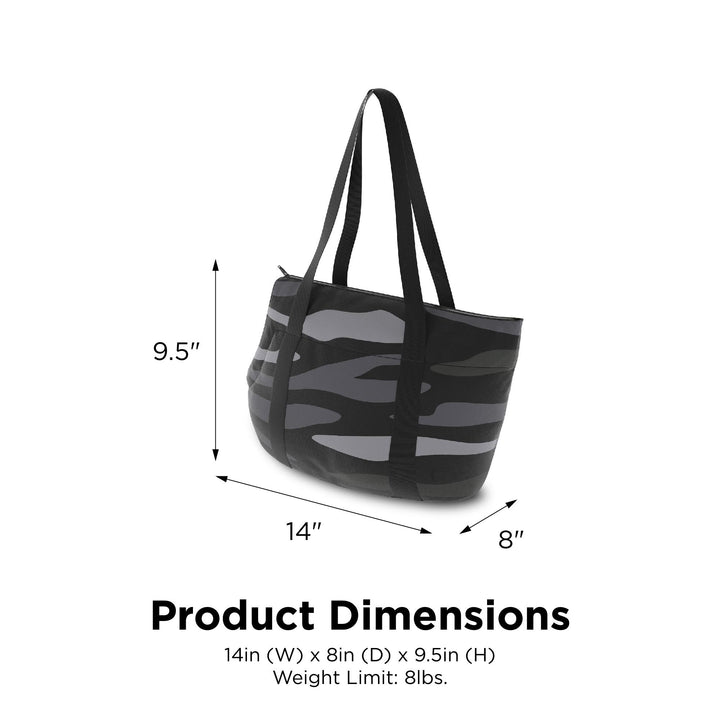 Kaya's range of pet travel solutions -  Black Camouflage