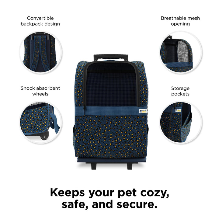 Benefits of trolley over traditional pet carriers -  Blue Cheetah