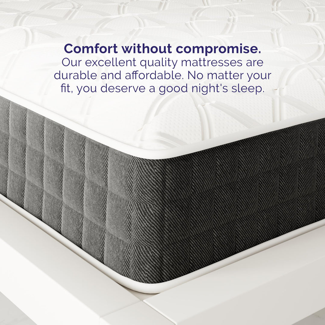 Reversible bed for better sleep -  White - Queen