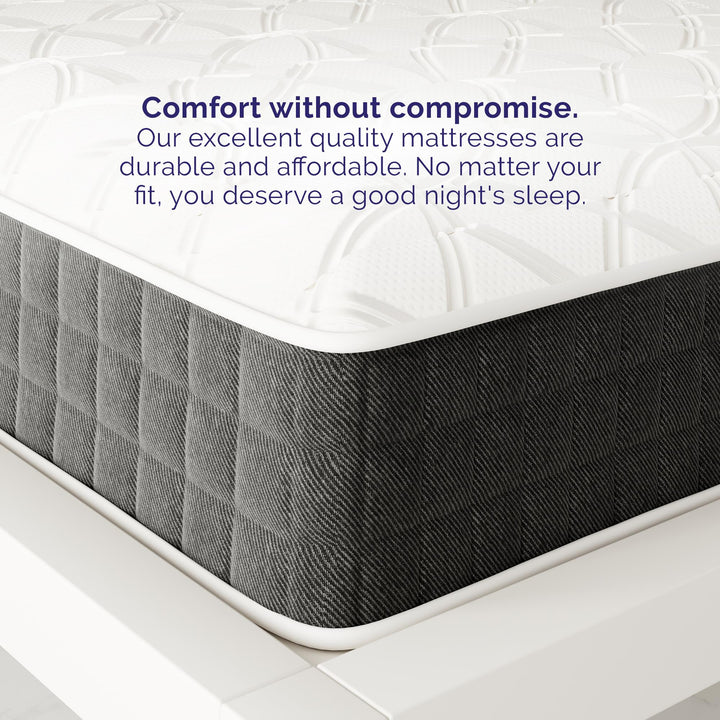 Reversible bed for better sleep -  White - Queen