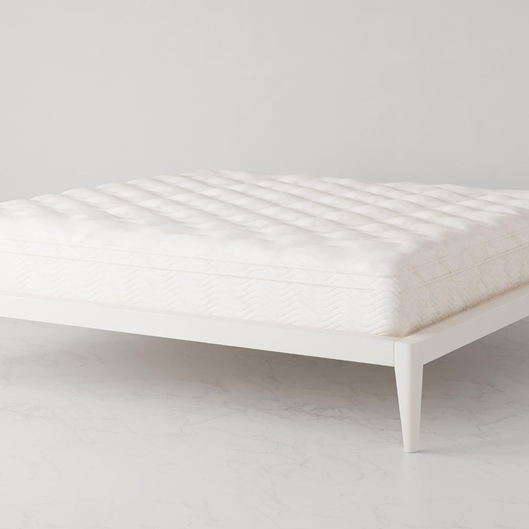 Triumph 10 Inch Innerspring Mattress with Euro Top - White - King