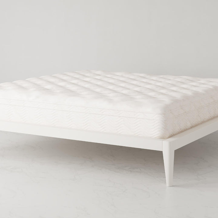 Triumph 10 Inch Innerspring Mattress with Euro Top - White - King