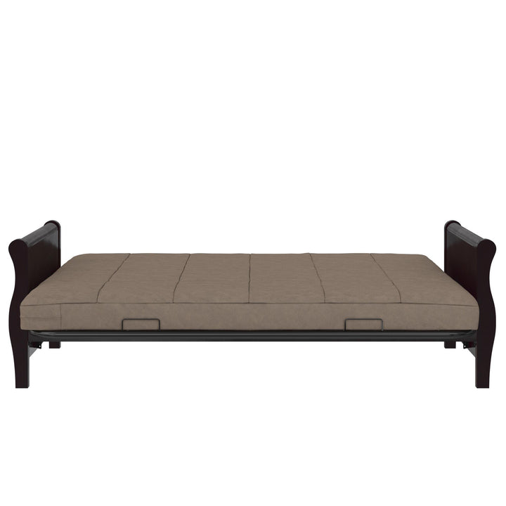 Lexi 6 Inch Quilted Futon Mattress - Tan - Full