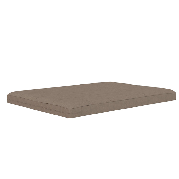 Lexi 6 Inch Quilted Futon Mattress - Tan - Full