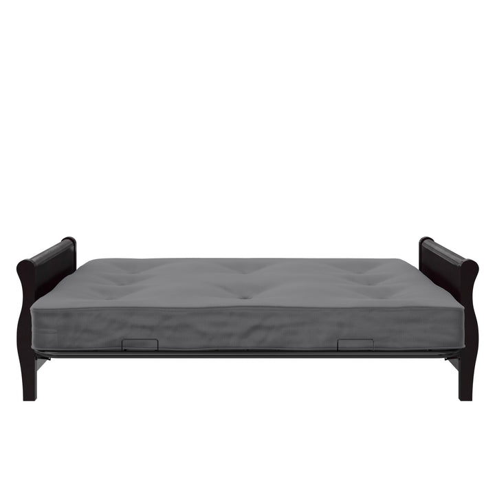 Carson 8 Inch Thermobonded High Density Polyester Fill Futon Mattress - Gray - Full