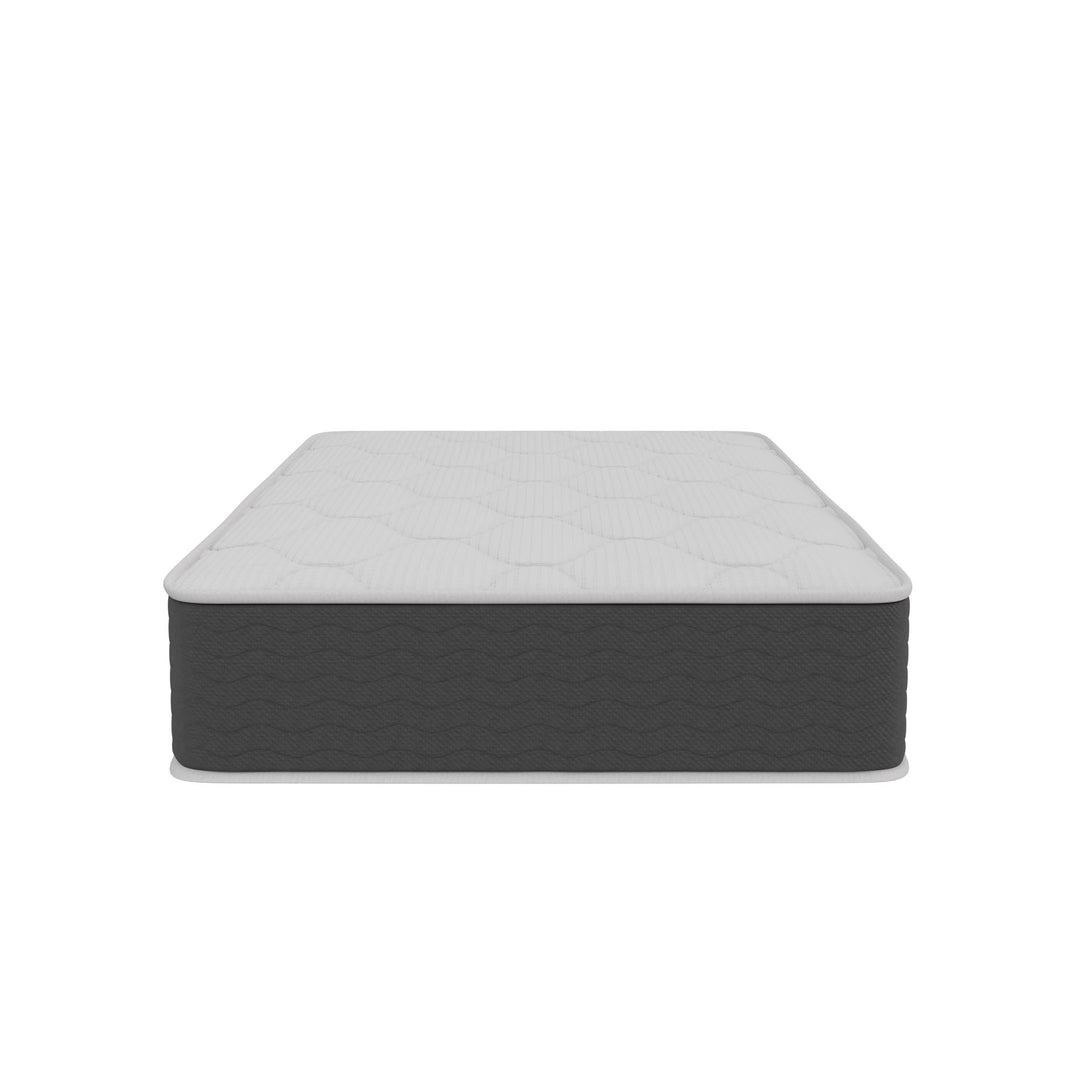 Vitality 10 Inch Encased Coil with Charcoal Infused Memory Foam Hybrid Mattress - White - Full