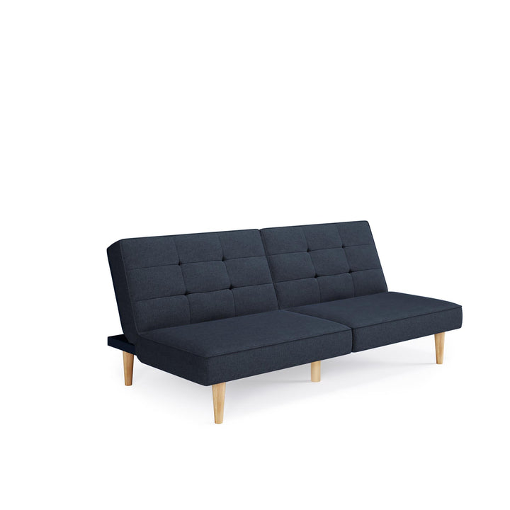 Modern futon sleeper - Blue