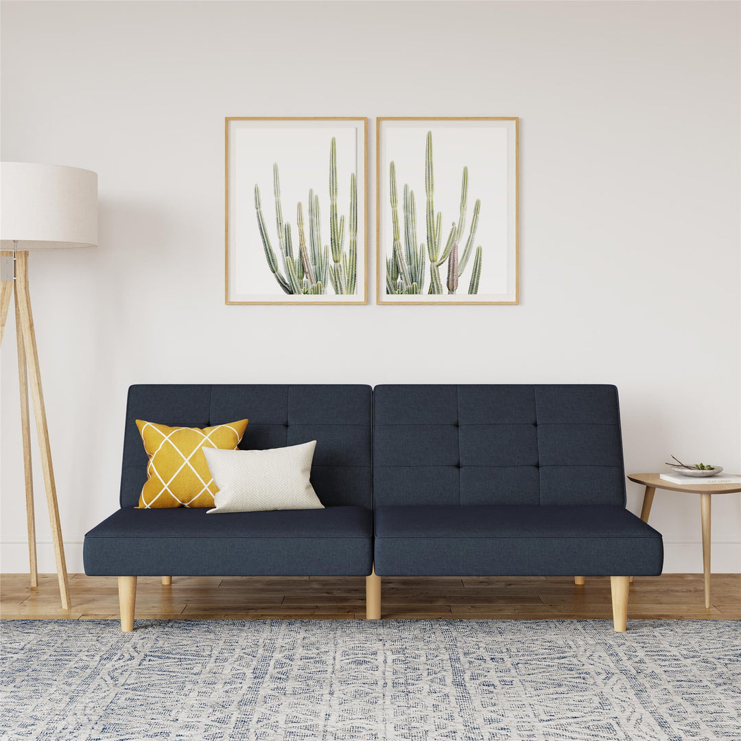 Trendy futon for living room - Blue