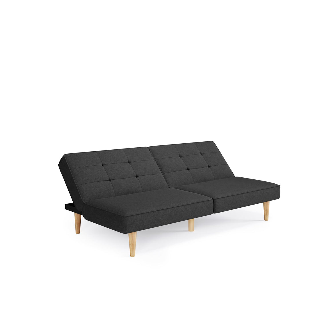Versatile futon sofa bed - Dark Gray
